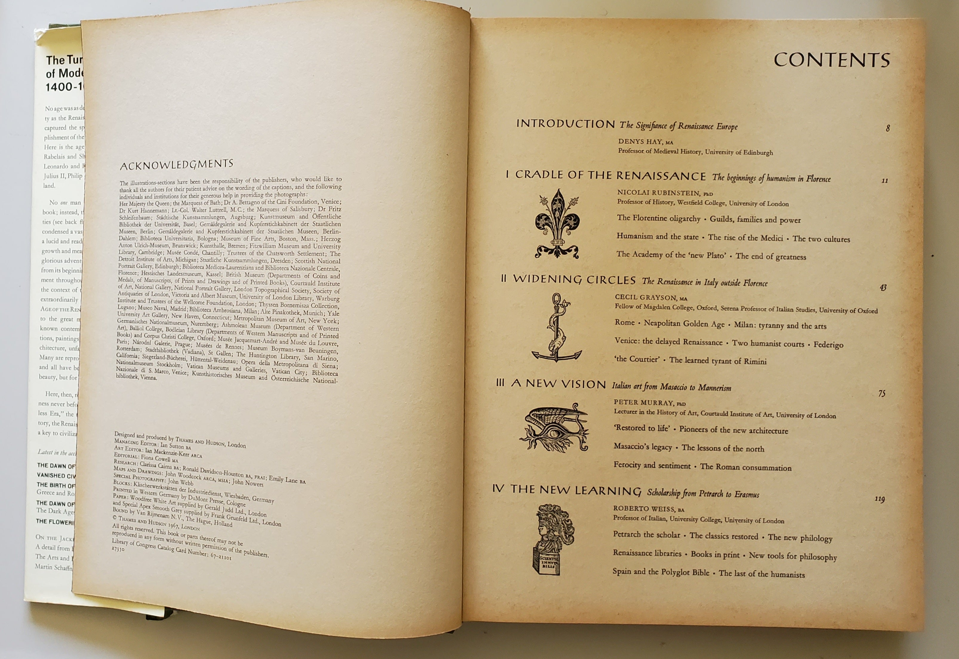 The Age of the Renaissance - Hardcover Art Book