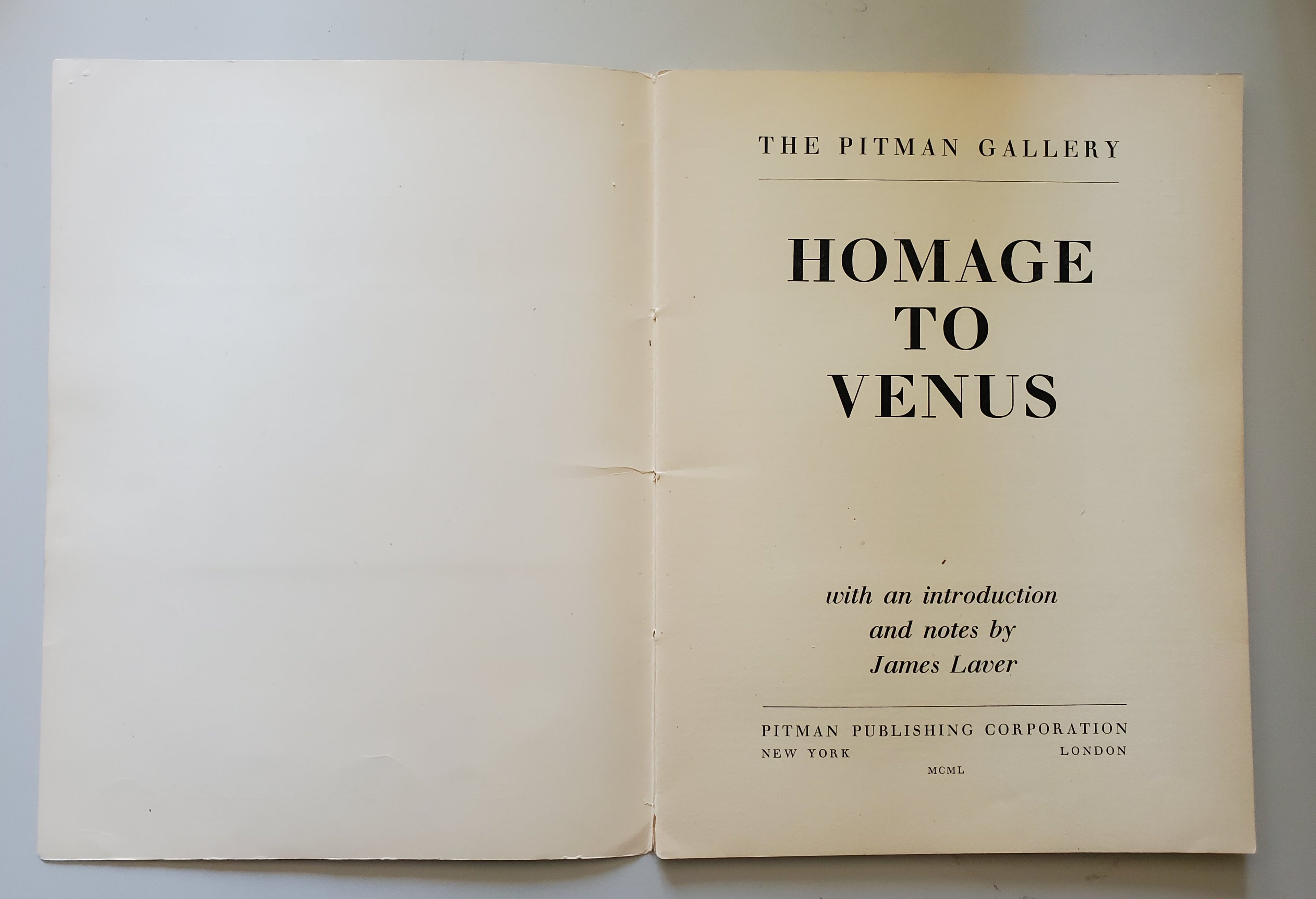 Homage to Venus - The Pitman Gallery