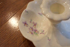 Mikasa - Lila Violet Bone China Candlestick Holders