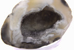 Small Druzy Agate Geode Half