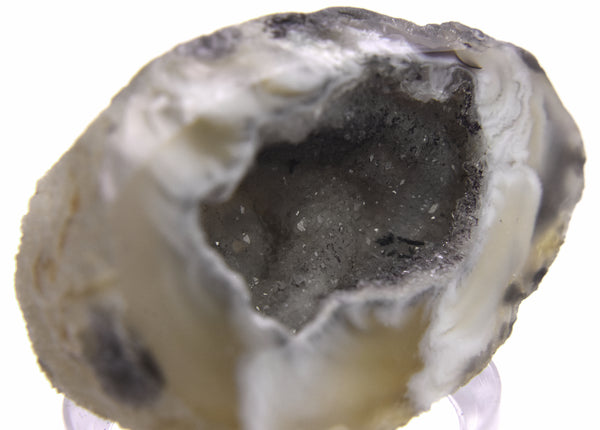 Small Druzy Agate Geode Half