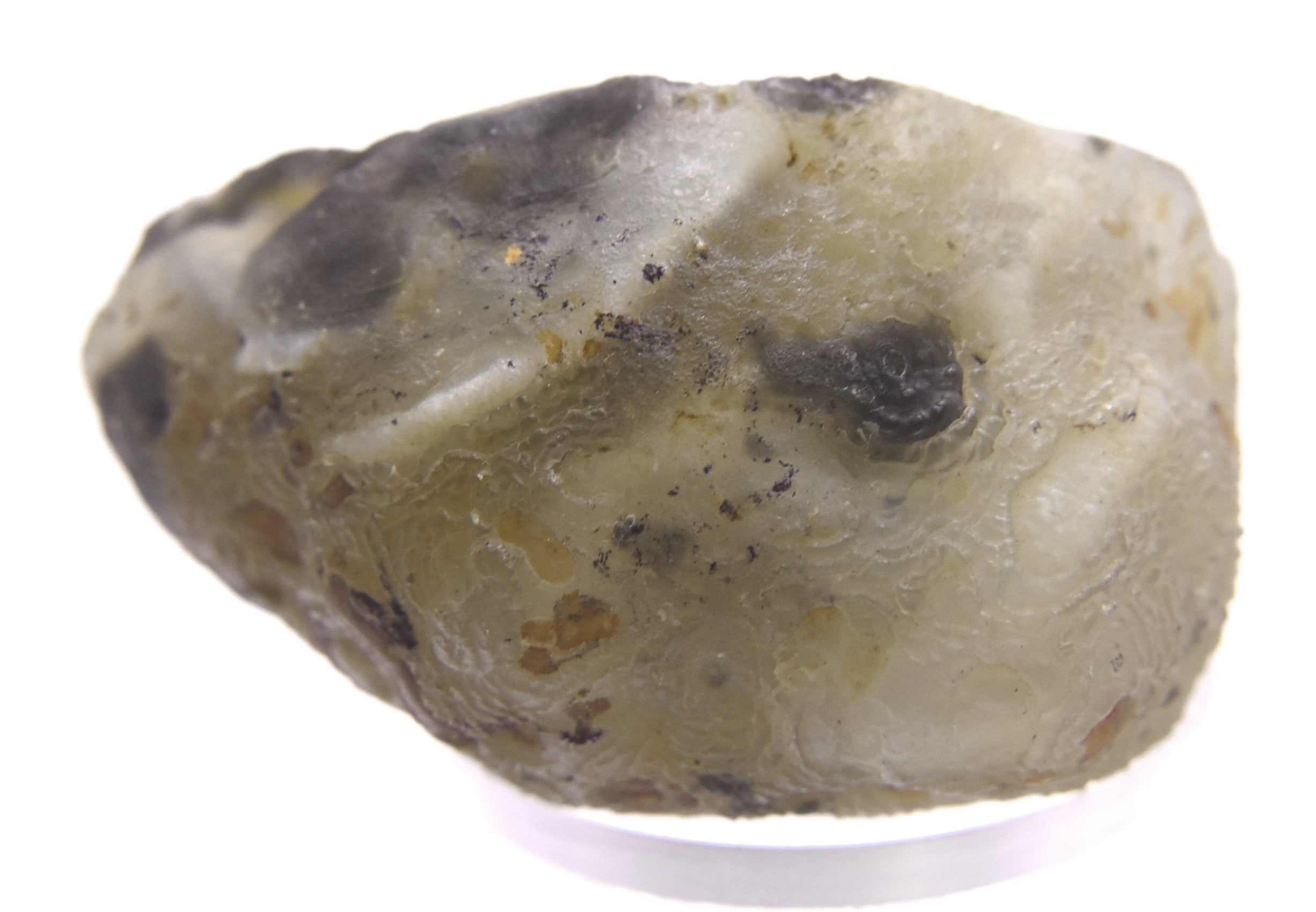 Small Druzy Agate Geode Half