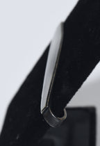 Aksel Holmsen - Vintage Sterling Silver Guilloche Enamel Mid Century Tie Clip