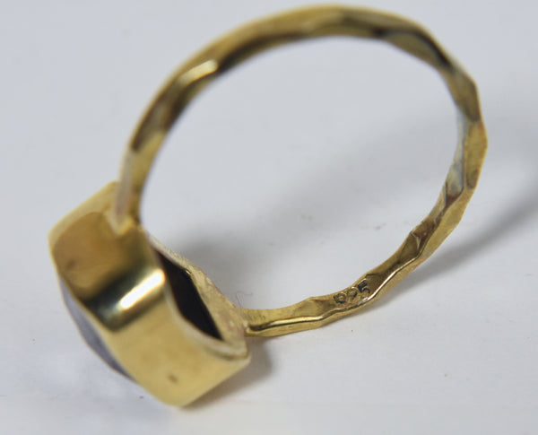 Amethyst Vermeil Ring - Size 8