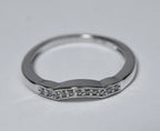 Sterling Silver Arch Band - Size 8