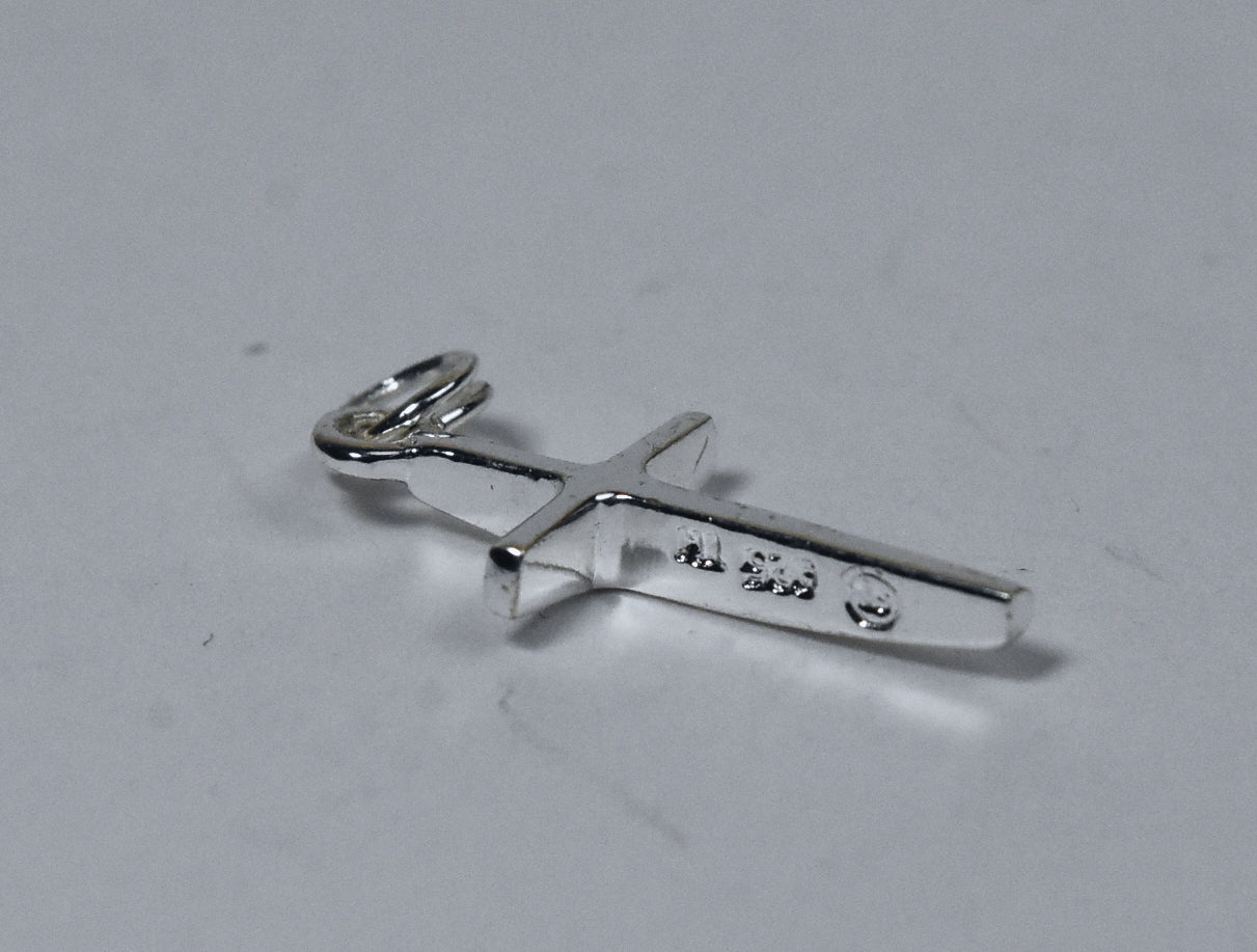 Sterling Silver Arch Top Design Cross Pendant