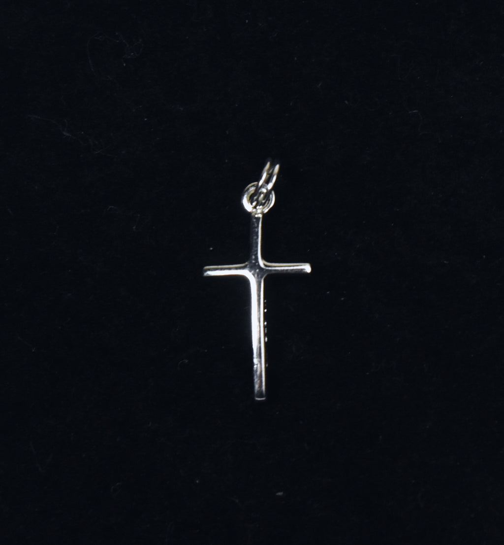 Sterling Silver Arch Top Design Cross Pendant