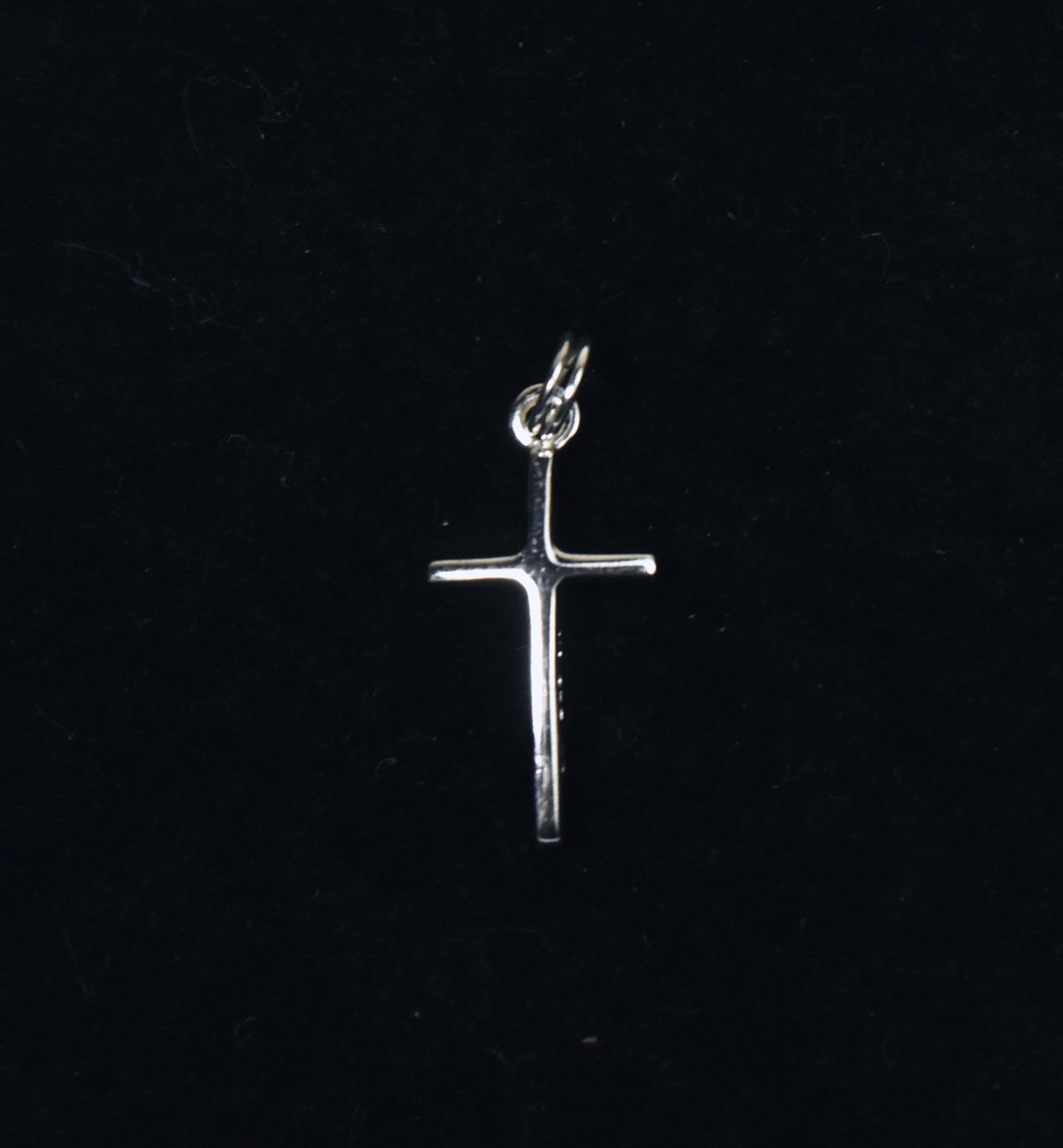 Sterling Silver Arch Top Design Cross Pendant