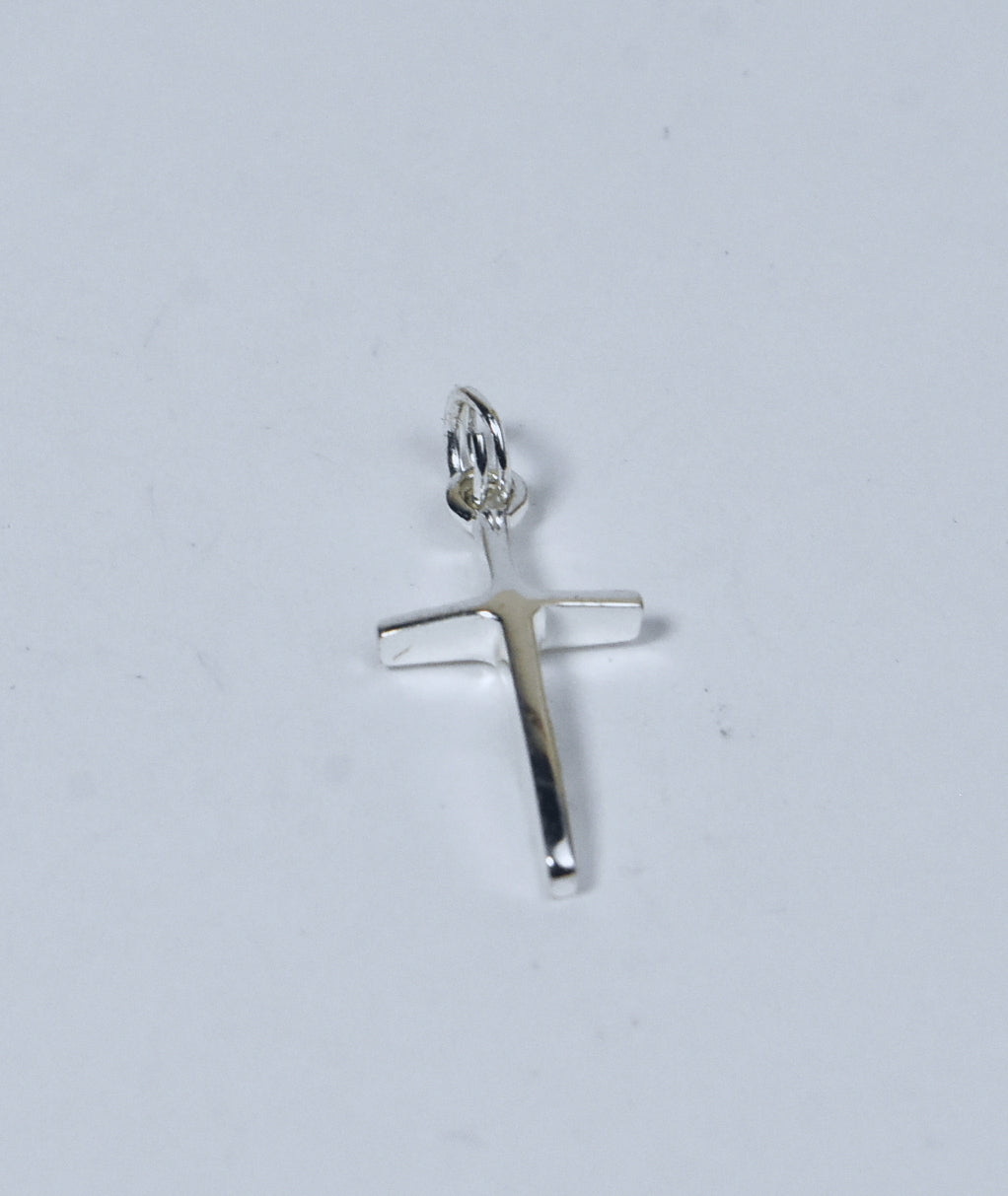 Sterling Silver Arch Top Design Cross Pendant