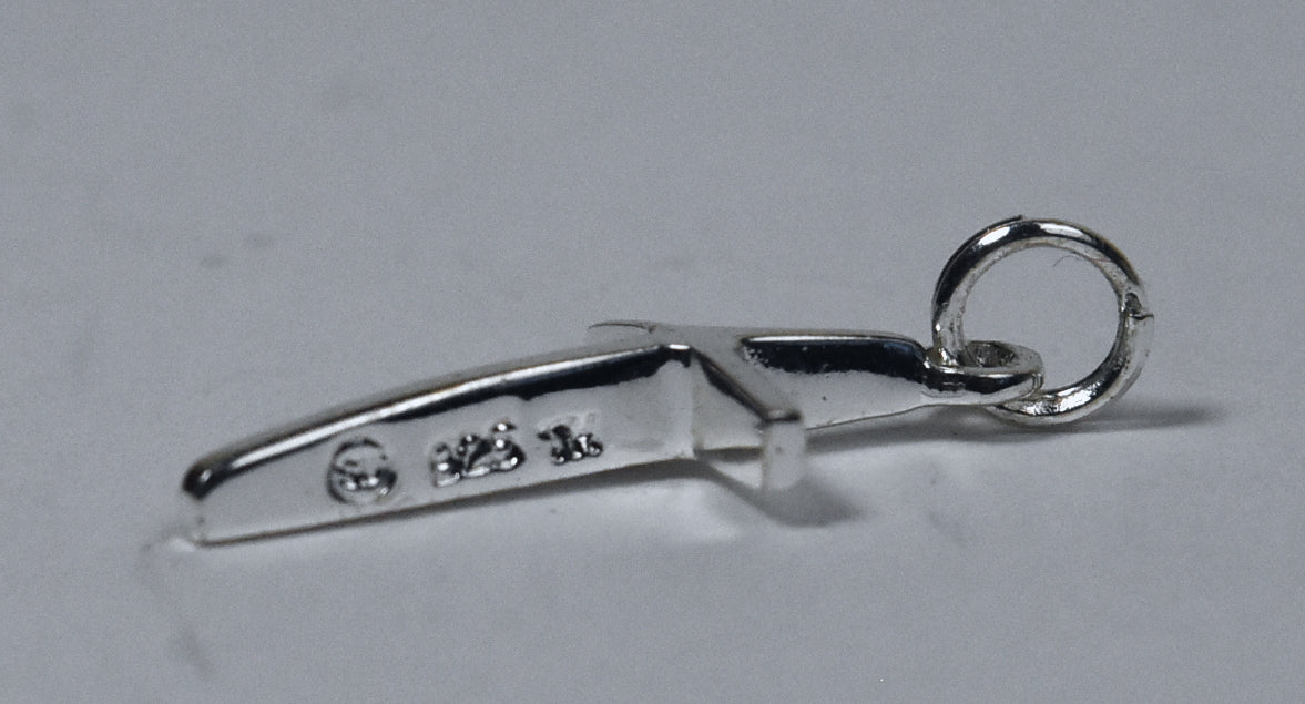 Sterling Silver Arch Top Design Cross Pendant