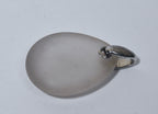 Emporio Armani - Frosted Glass Sterling Silver Pendant