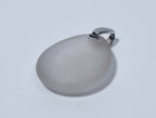 Emporio Armani - Frosted Glass Sterling Silver Pendant