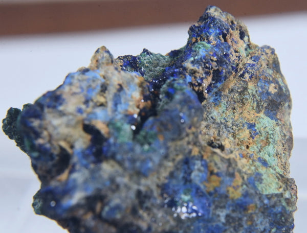 Azurite Malachite Mineral Specimen - Pima County, Arizona