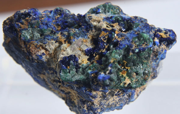 Azurite Malachite Mineral Specimen - Pima County, Arizona