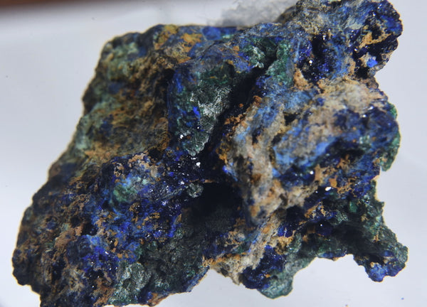Azurite Malachite Mineral Specimen - Pima County, Arizona