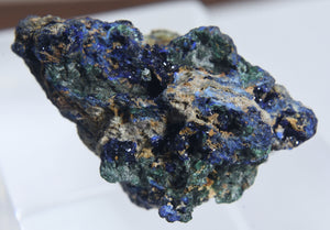 Azurite Malachite Mineral Specimen - Pima County, Arizona