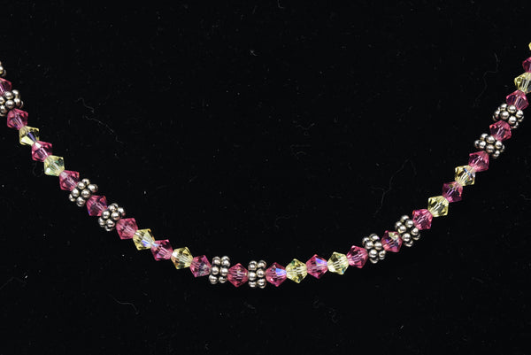 Elyse Ryan - Beaded Sterling Silver Togglel Necklace - 22"