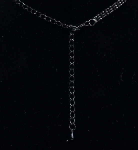 Fringe Bib Necklace - 19"