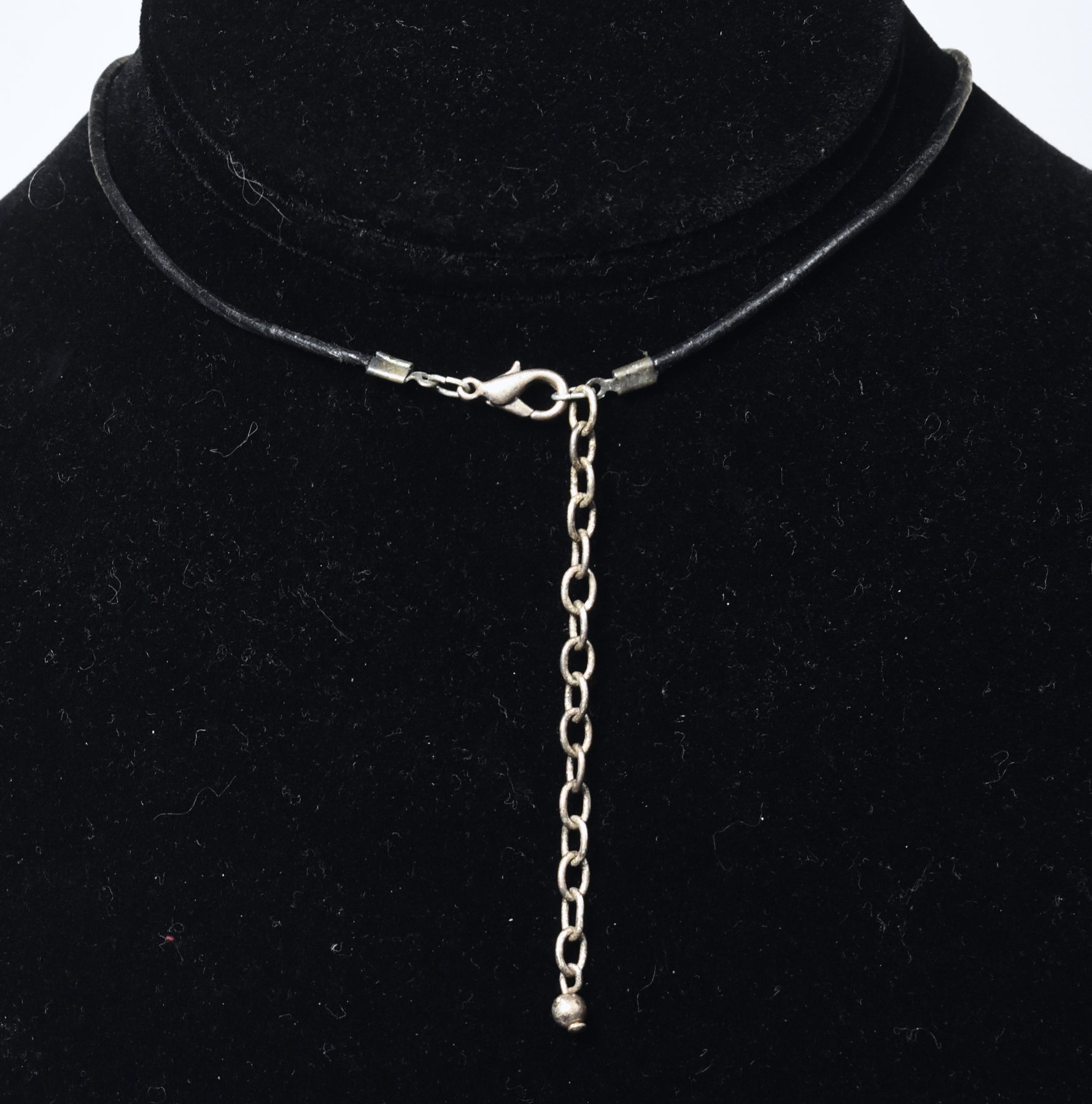 Black Onyx Pendant and Ebony Necklace