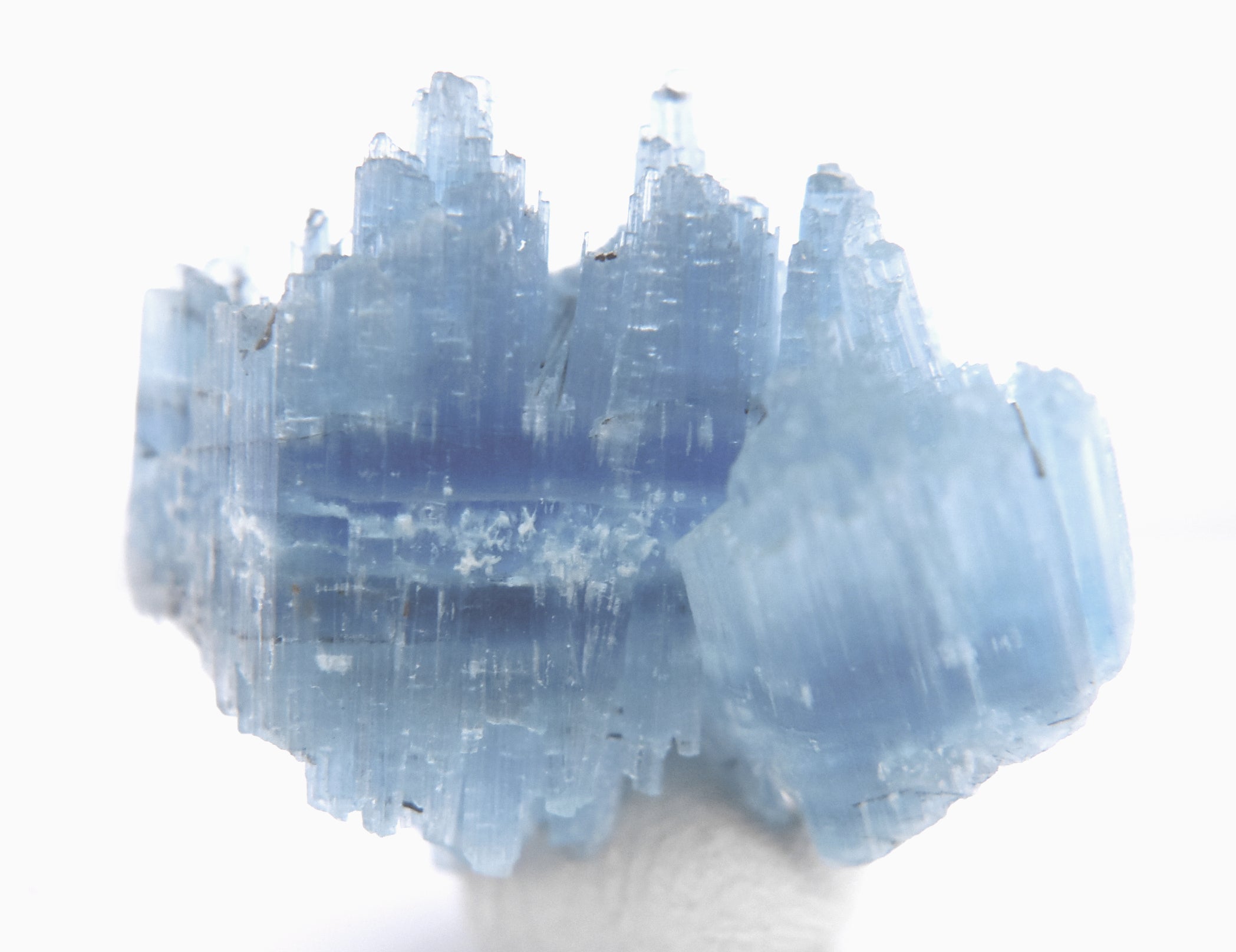 Very Rare and Beautiful Blue Alkali-Beryl Thumbnail Mineral Specimen - Afghanistan