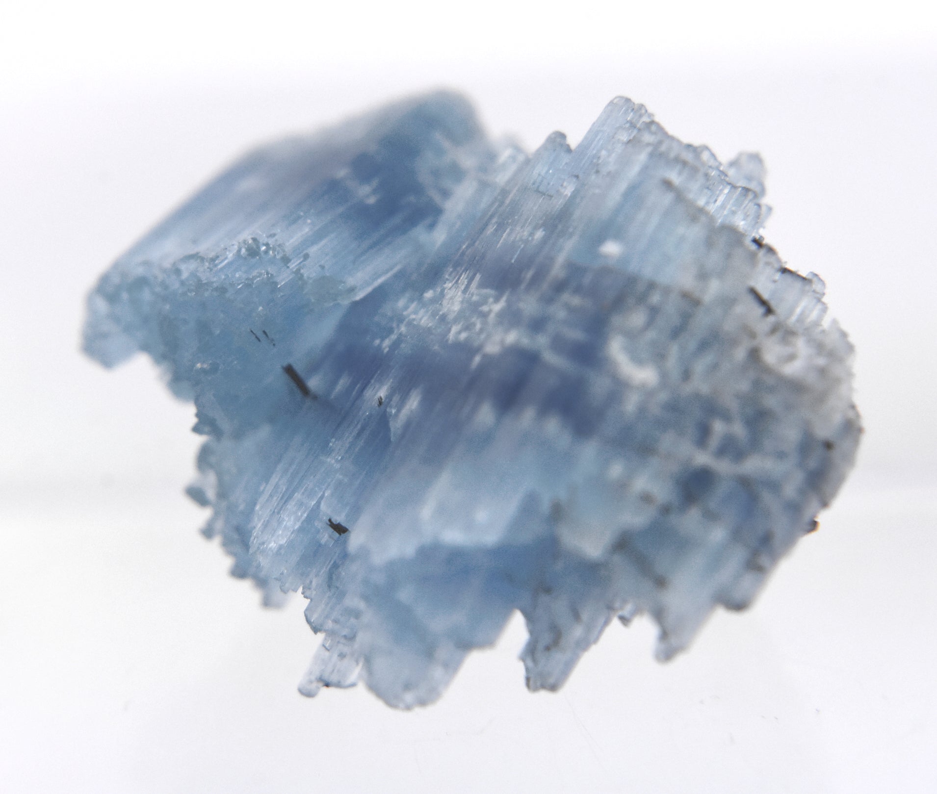 Very Rare and Beautiful Blue Alkali-Beryl Thumbnail Mineral Specimen - Afghanistan