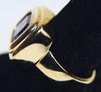 Blue Topaz Vermeil Ring - Size 9