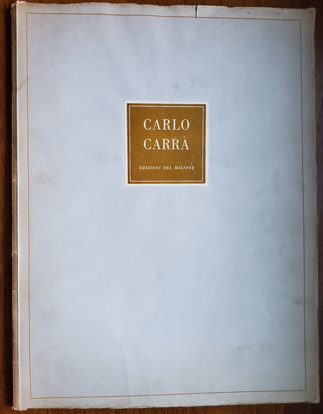 Opere di Carlo Carra - Softcover Italian Art Book