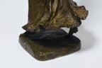 Victor-Heinrich Seifert - Bronze Female Castanet Player Sculpture