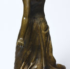 Victor-Heinrich Seifert - Bronze Female Castanet Player Sculpture