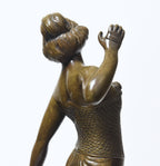 Victor-Heinrich Seifert - Bronze Female Castanet Player Sculpture