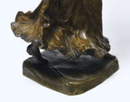 Victor-Heinrich Seifert - Bronze Female Castanet Player Sculpture