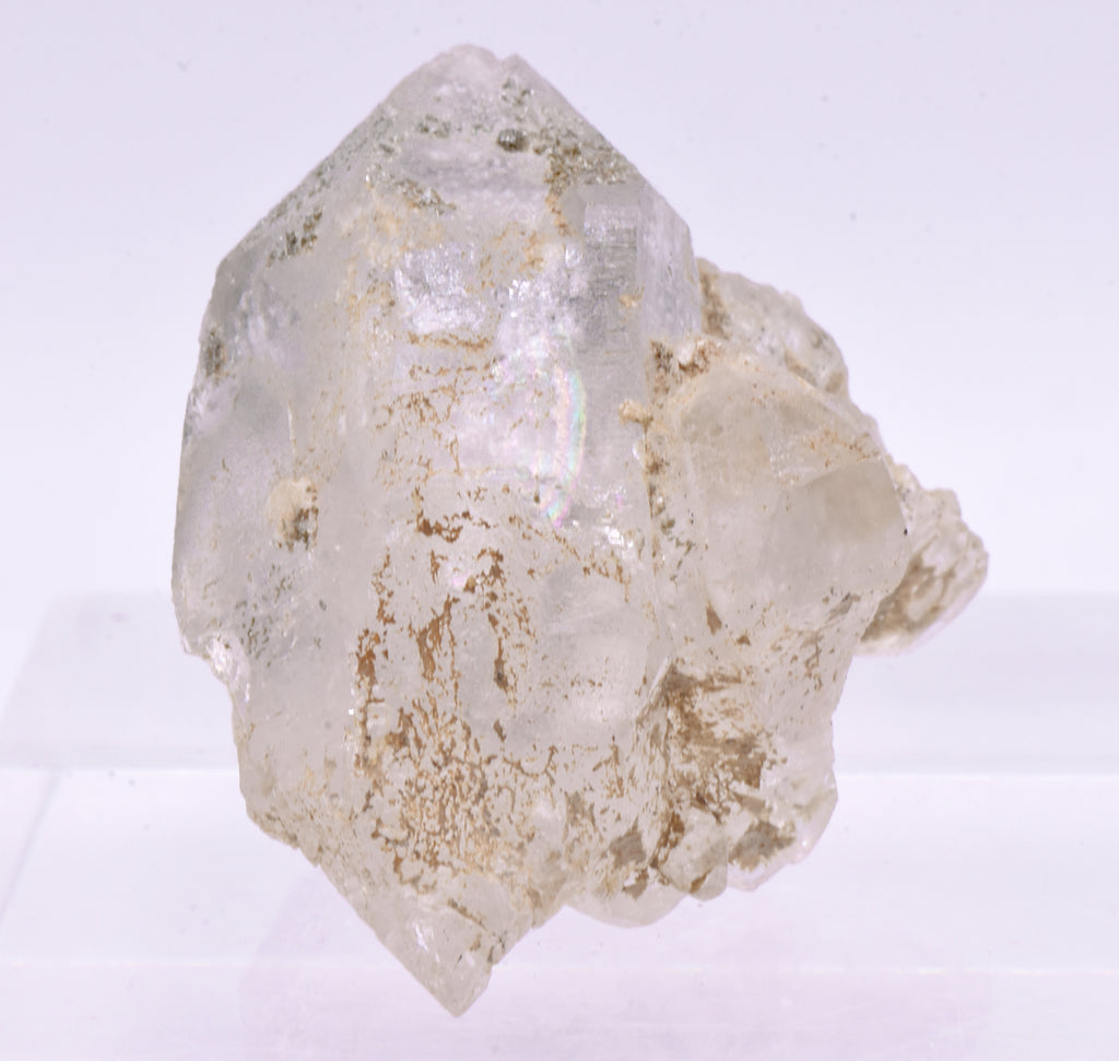 Chlorite Quartz Crystal Cluster Mineral Specimen - Pakistan