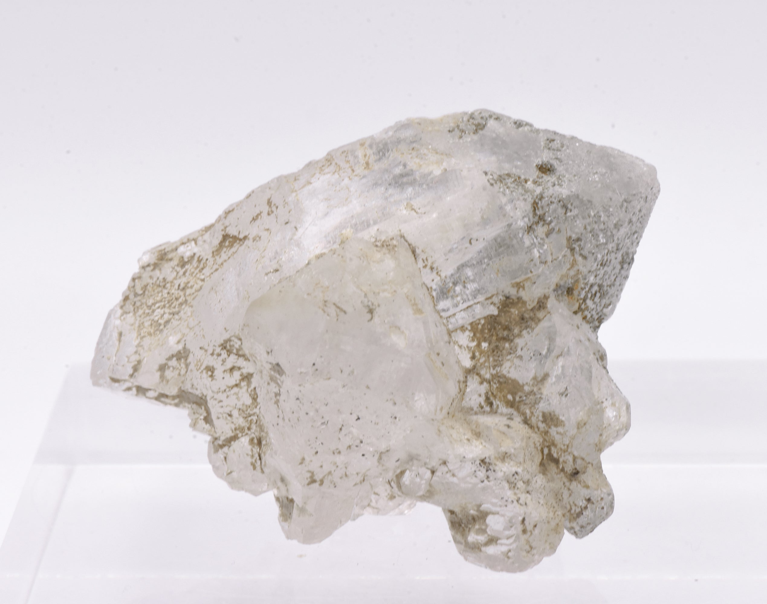 Chlorite Quartz Crystal Cluster Mineral Specimen - Pakistan