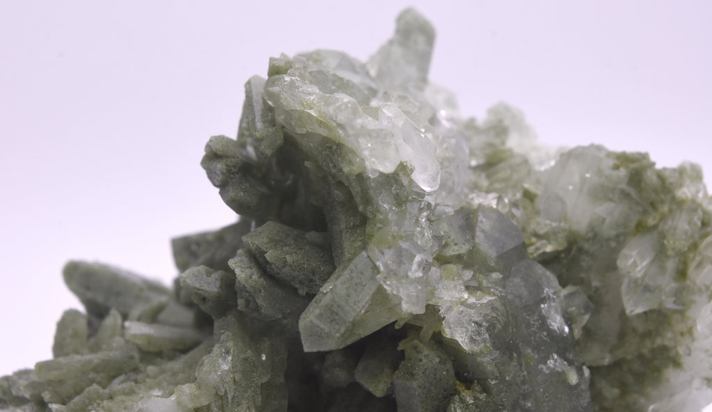 Amazingly Beautiful Chlorite Quartz Cluster - 200g+