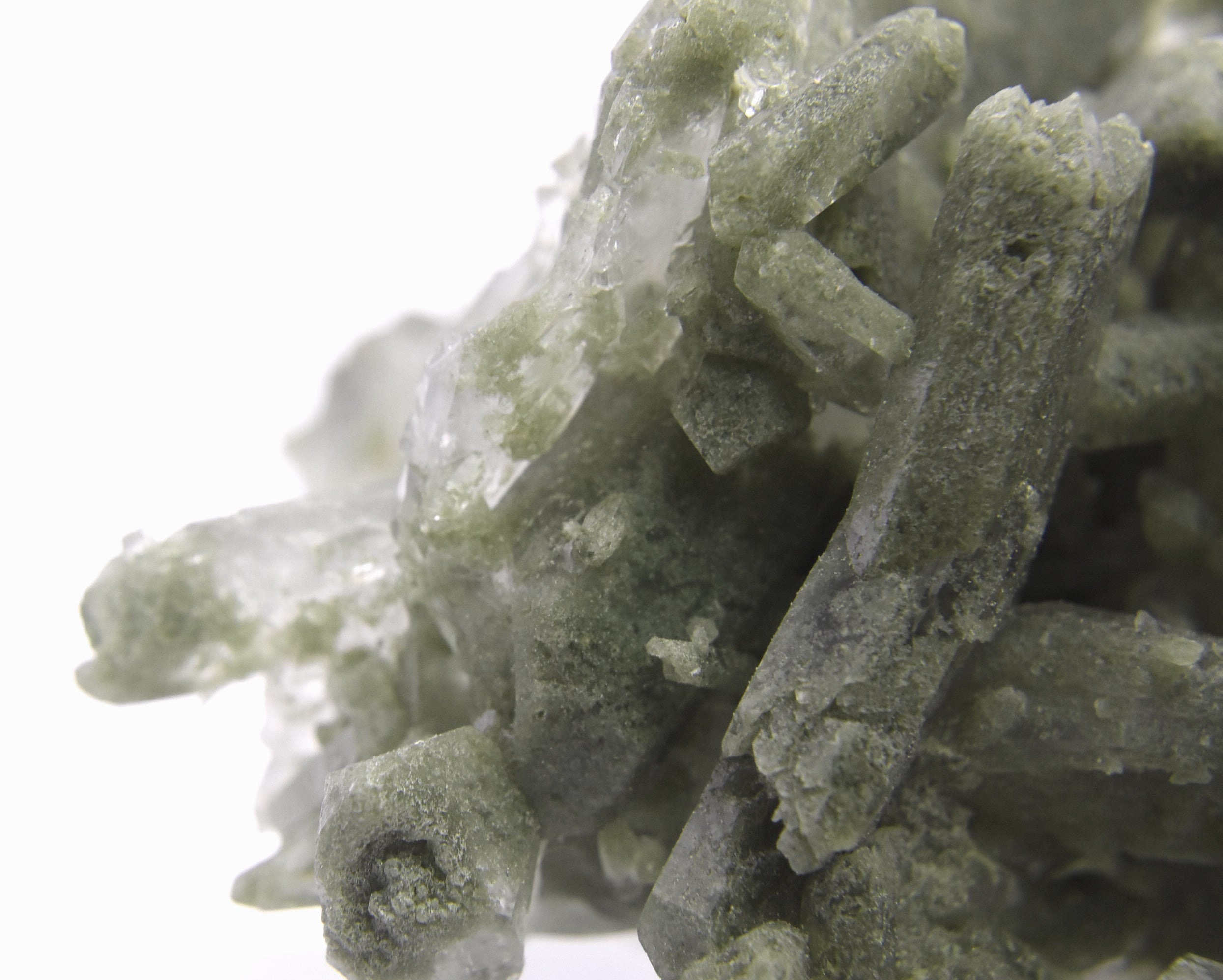Amazingly Beautiful Chlorite Quartz Cluster - 200g+