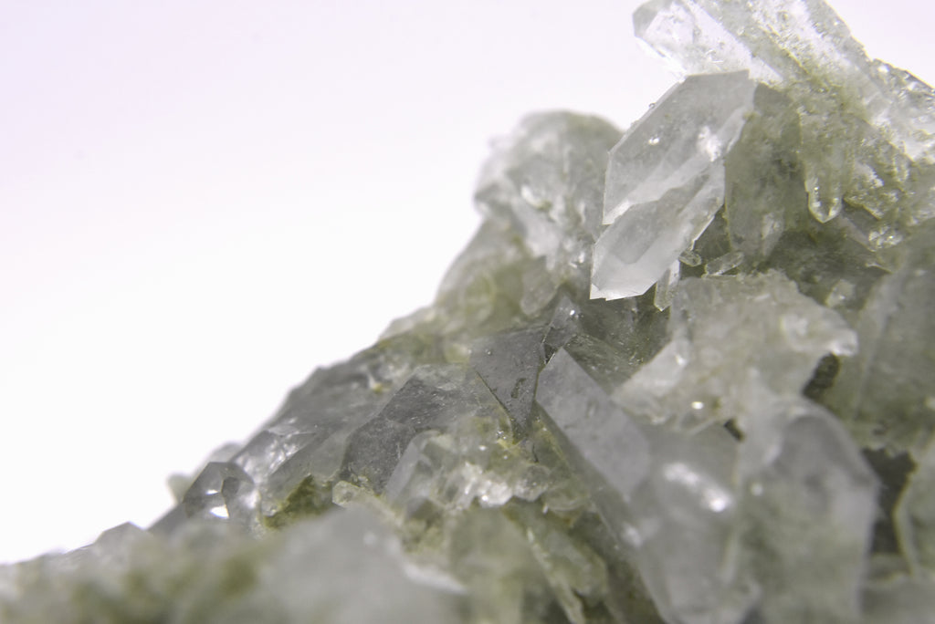 Amazingly Beautiful Chlorite Quartz Cluster - 200g+