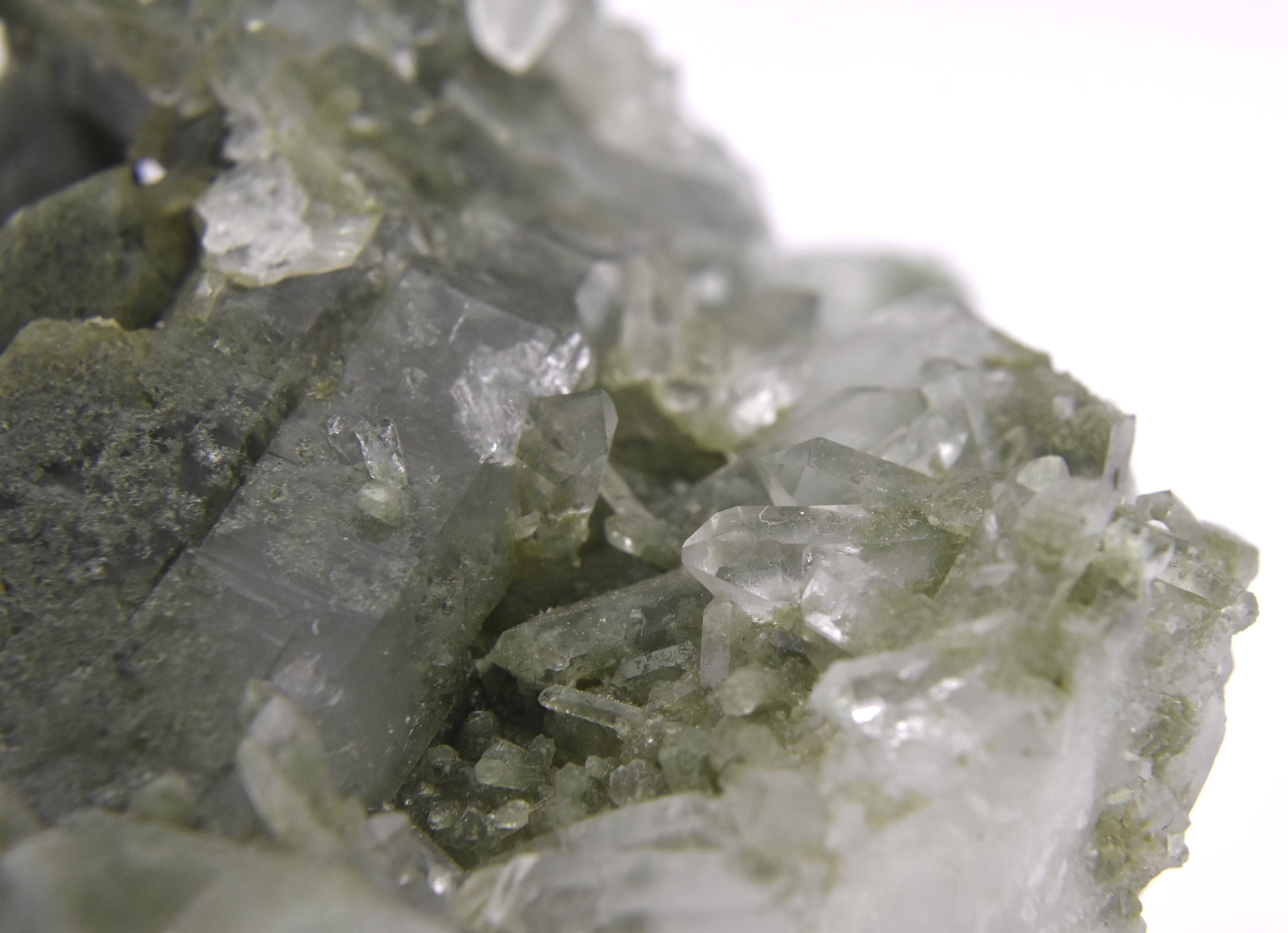 Amazingly Beautiful Chlorite Quartz Cluster - 200g+