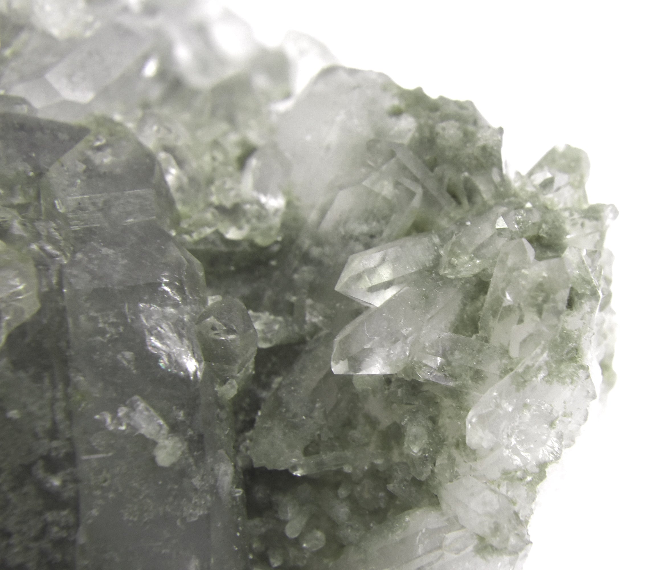 Amazingly Beautiful Chlorite Quartz Cluster - 200g+