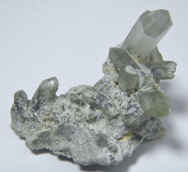 Gorgeous Chlorite Quartz Crystal Cluster Mineral Specimen