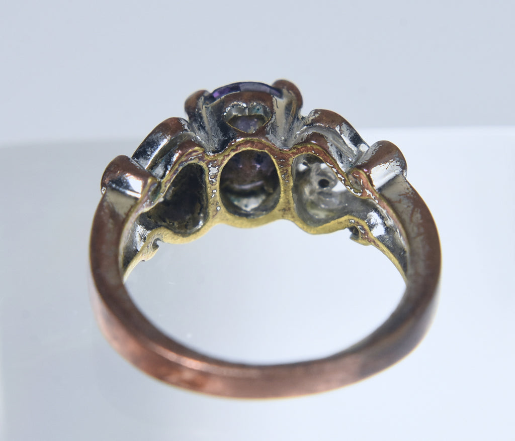 Vintage Costume Jewelry Ring - Size 6.25