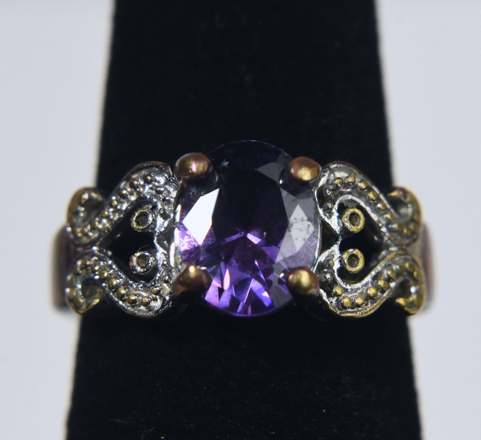 Vintage Costume Jewelry Ring - Size 6.25
