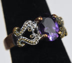 Vintage Costume Jewelry Ring - Size 6.25