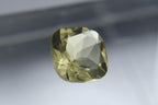 Single Cushion Cut Lemon Quartz Gemstone