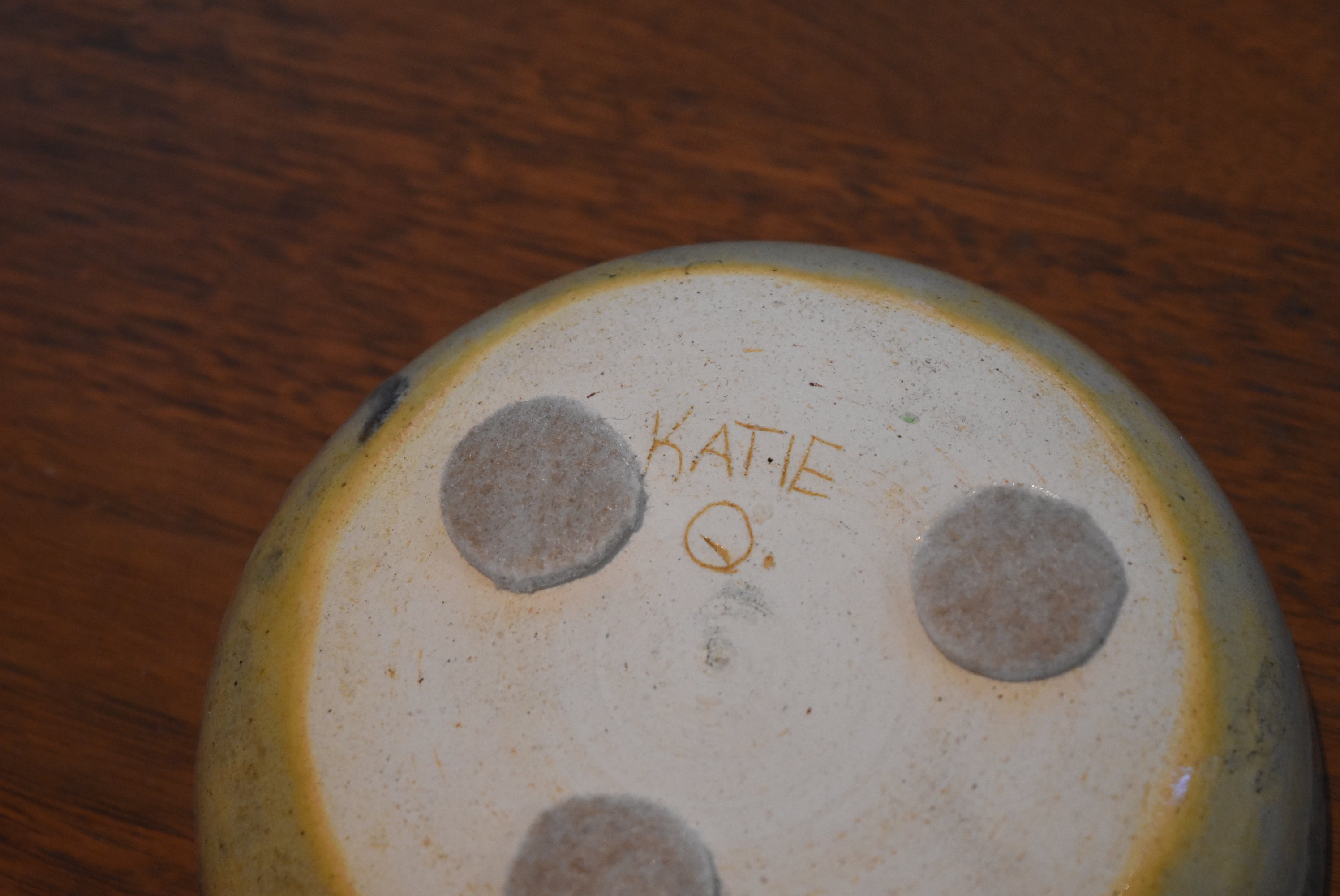 Handmade Glazed Ceramic Bowl