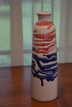 Tall Tapered Ceramic Vase