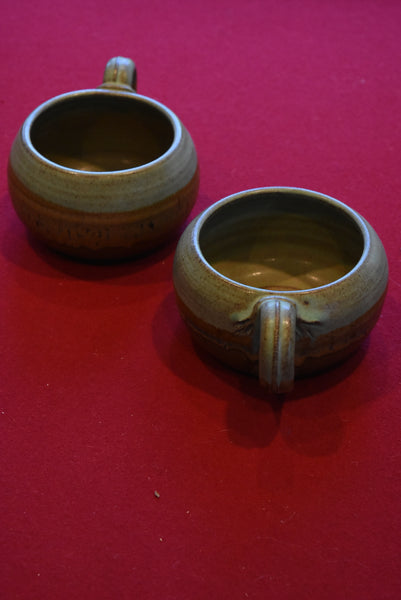 Pair of Handmade Ceramic Mugs