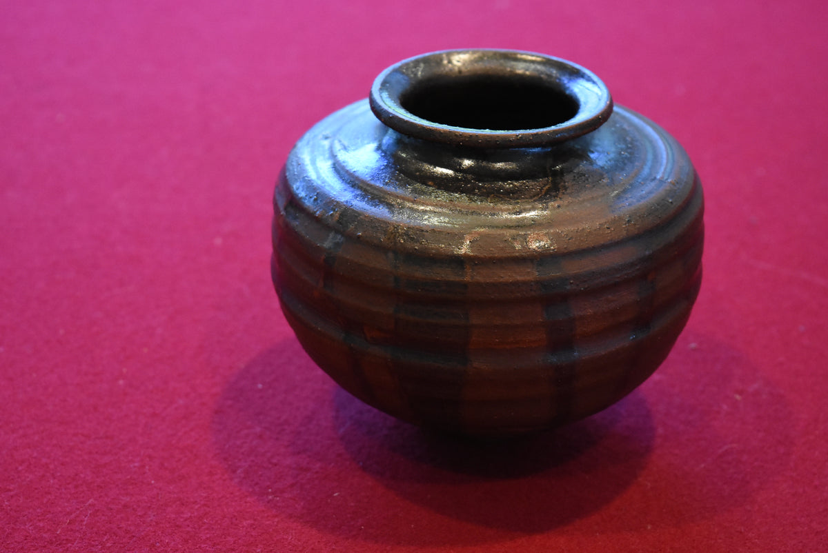 Handmade Ceramic Black Vase