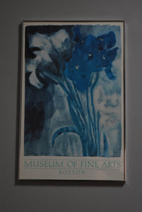 Vintage Museum of Fine Arts Boston Framed Poster