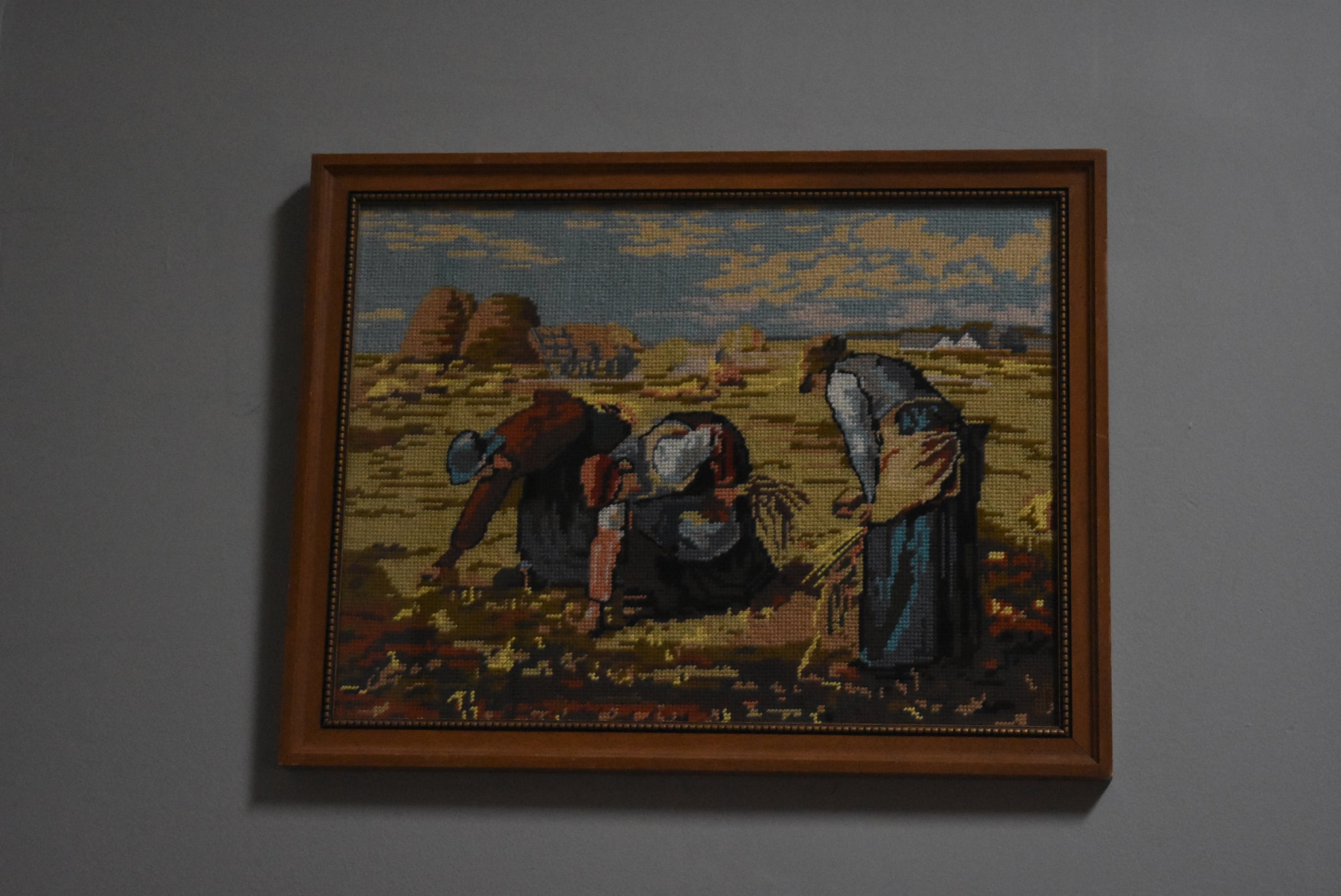 Jean Francois Millet - 'The Gleaners' Needlepoint