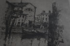 James J. Calahan - Venice Canal Etching